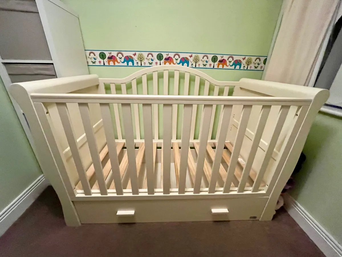 Br baby oslo store sleigh cot bed