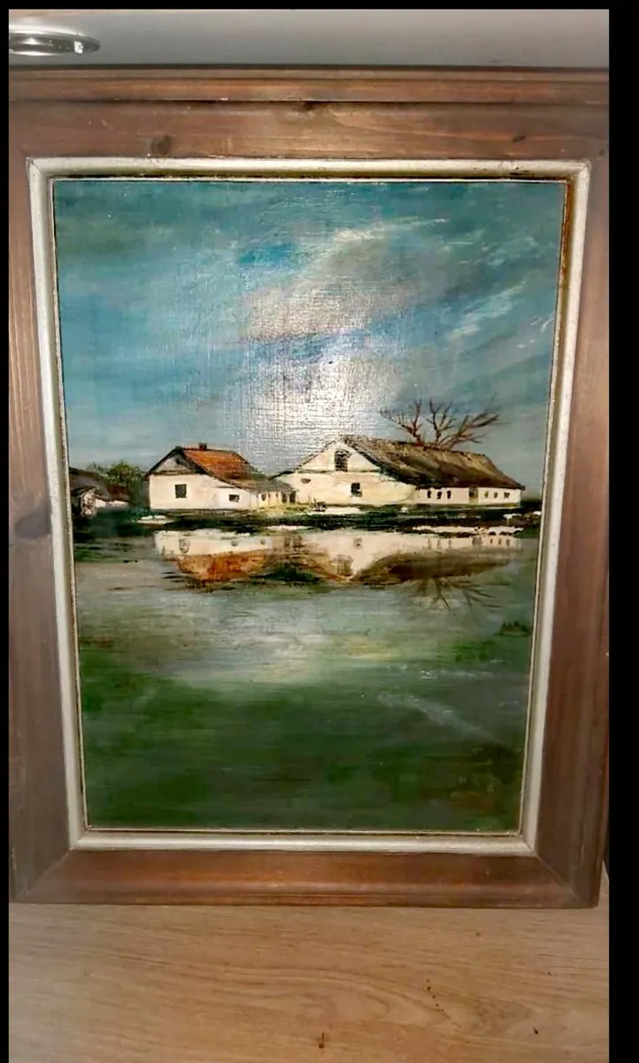 Original Mihaly Ungvari oil painting