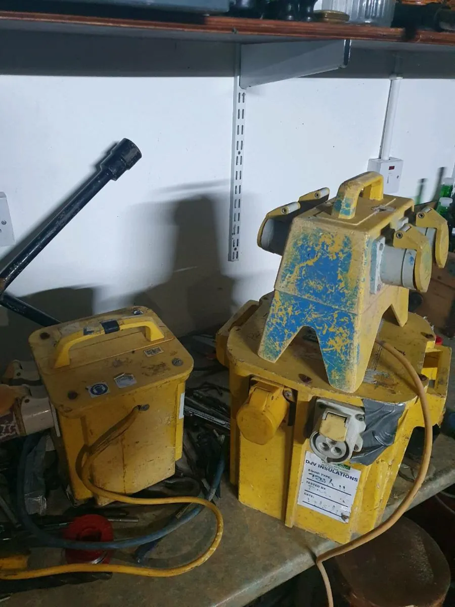 110v site transformer for sale in Co. Dublin for 45 on DoneDeal