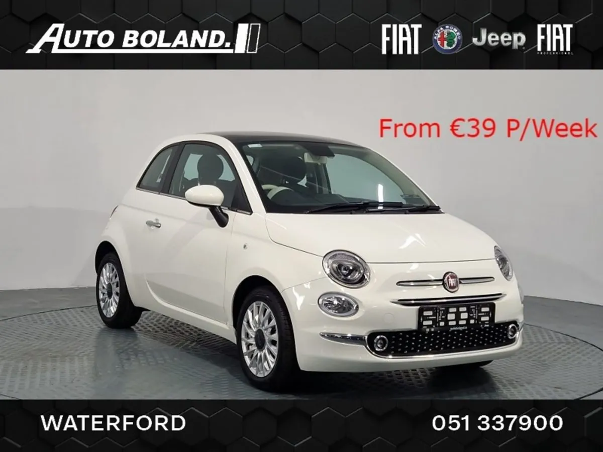 Fiat 500  immediate Delivery  1.0 Petrol Hybrid D - Image 1