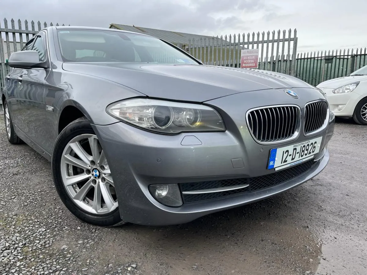 2012 BMW 5-Series 520d automatic leather