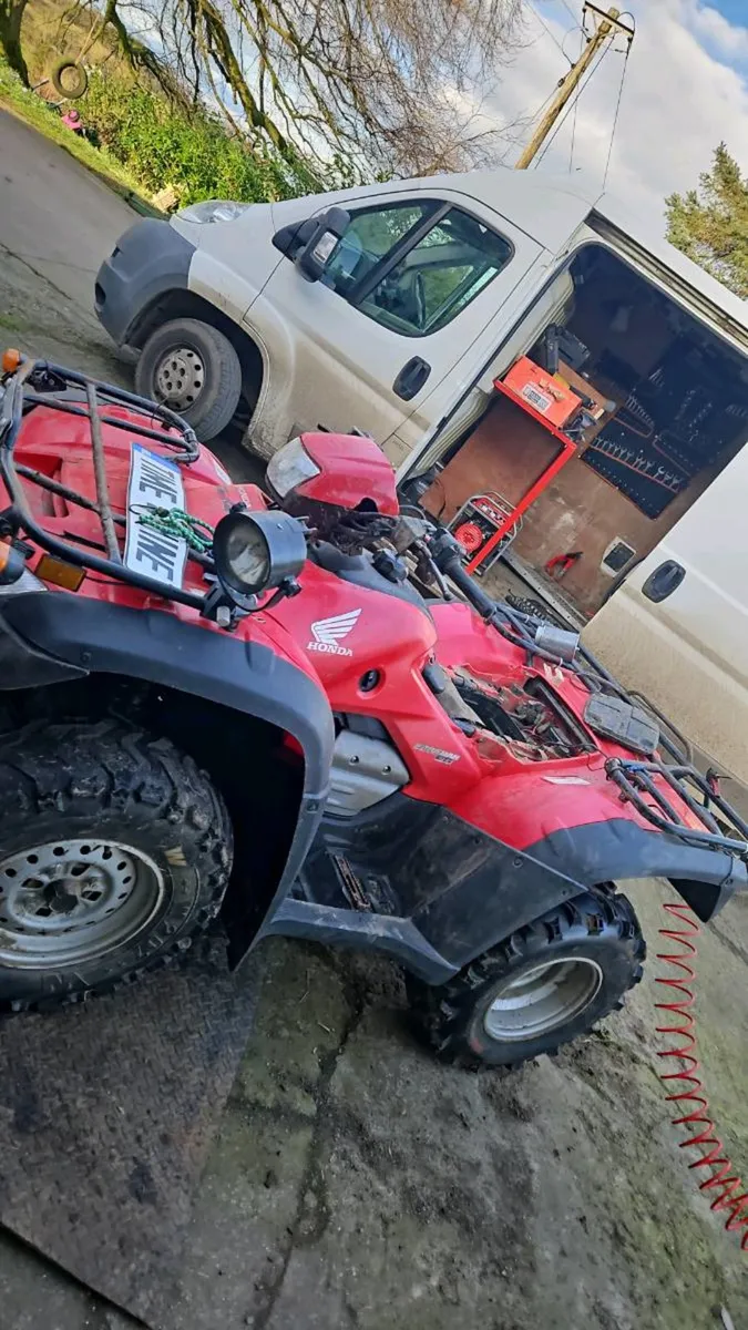 Mobile quad bike mechanic sale