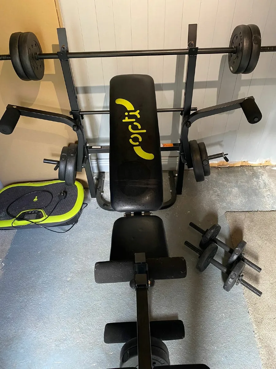 Opti butterfly workout deals bench