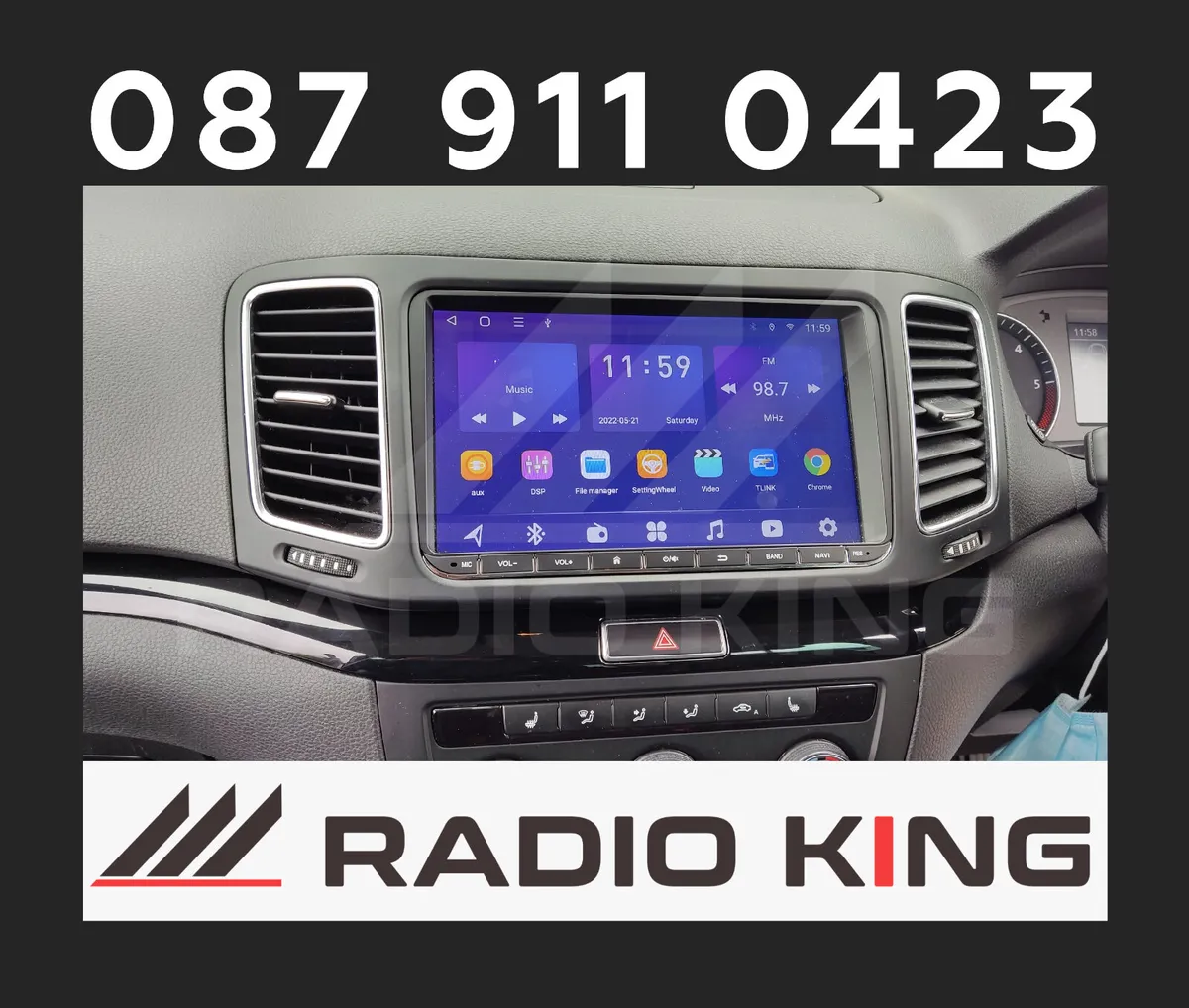 PREMIUM CARPLAY SEAT AMBERO ANDROID AUTO RADIO - Image 2