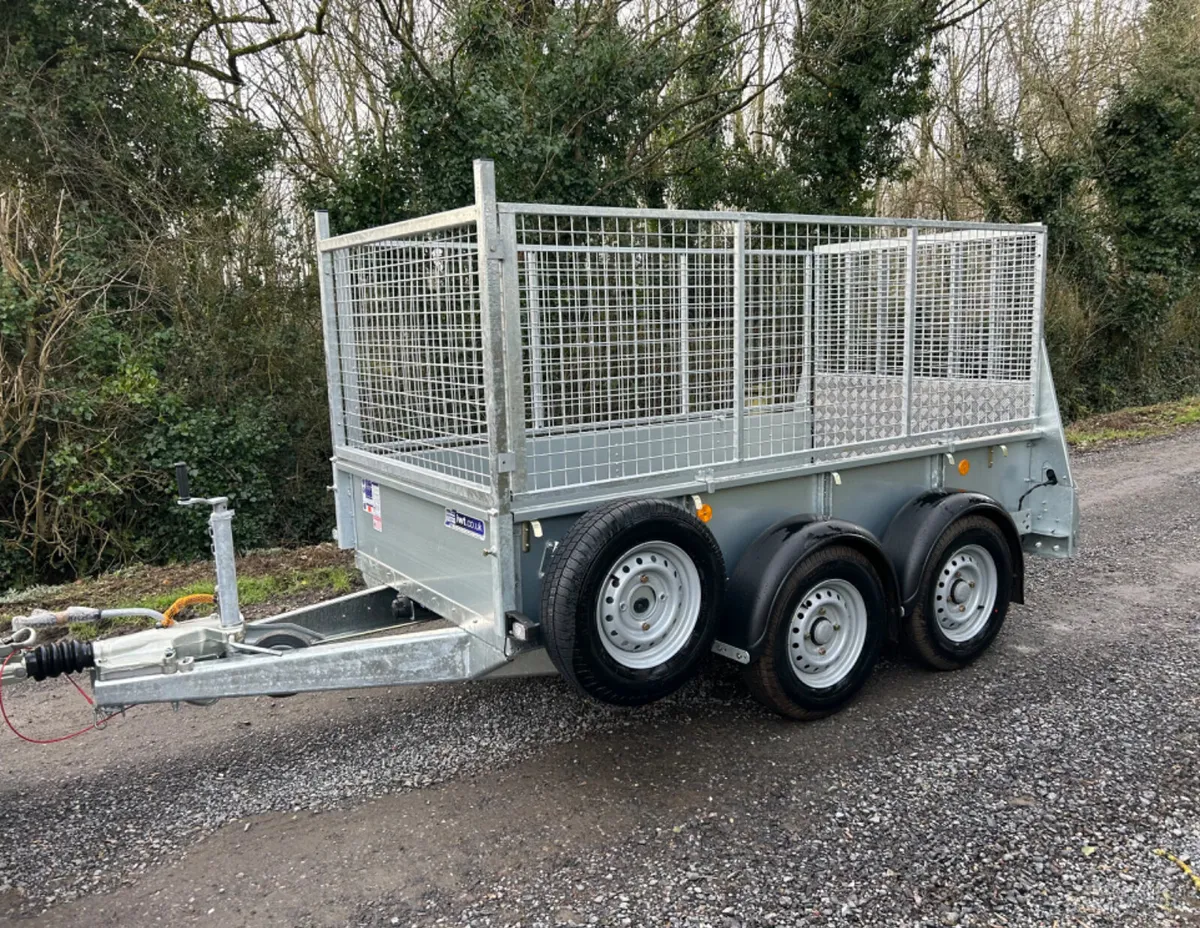Ifor Williams 8x4 with Mesh Sides