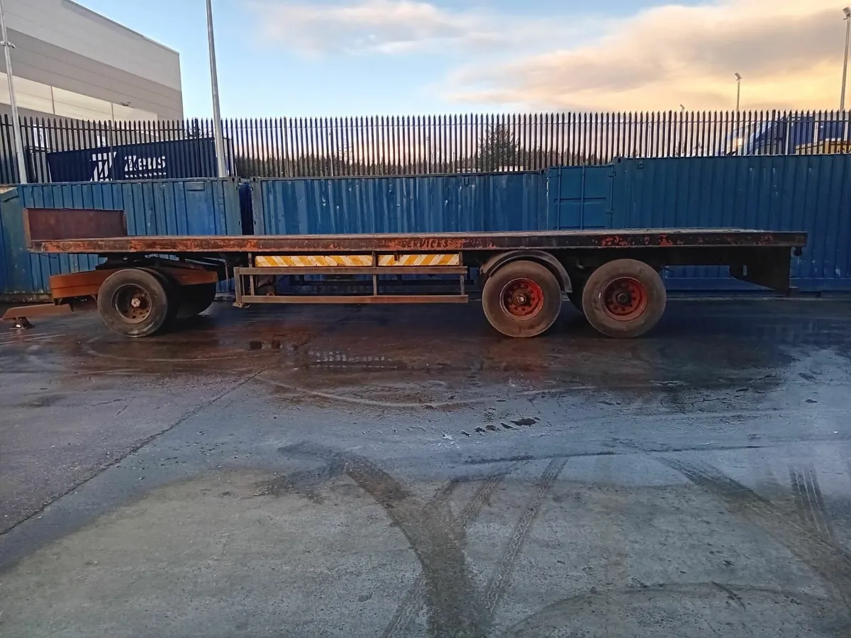 Flat trailer - Image 1