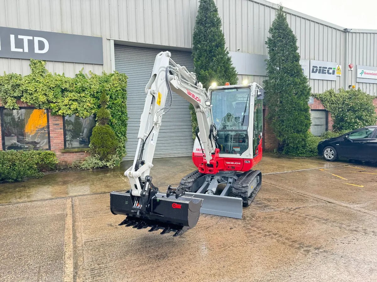 Only £85 p/w - New Takeuchi TB230 - 2.9 Ton Digger - Image 3