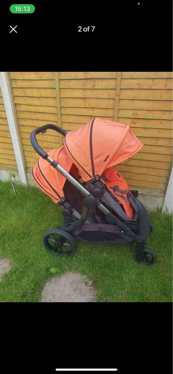 Icandy double buggy - Image 1