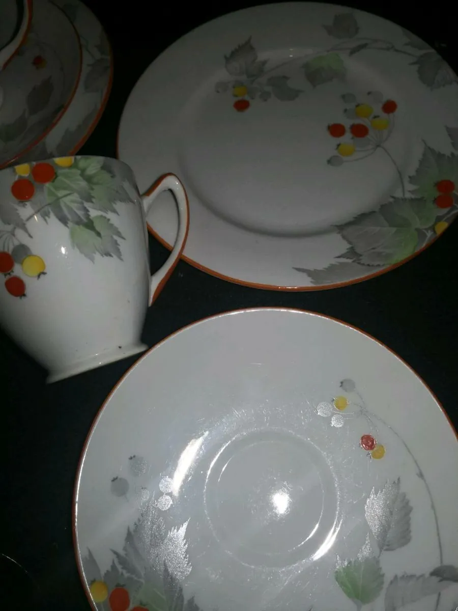 Rare 1930 Shelley fine bone china teaset - Image 4