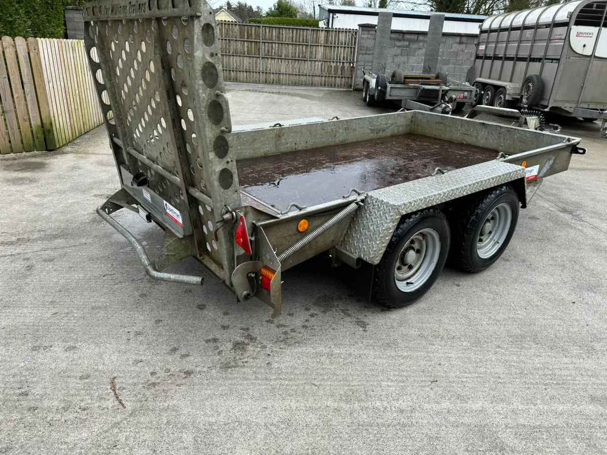 Ifor Williams plant trailer - Image 1