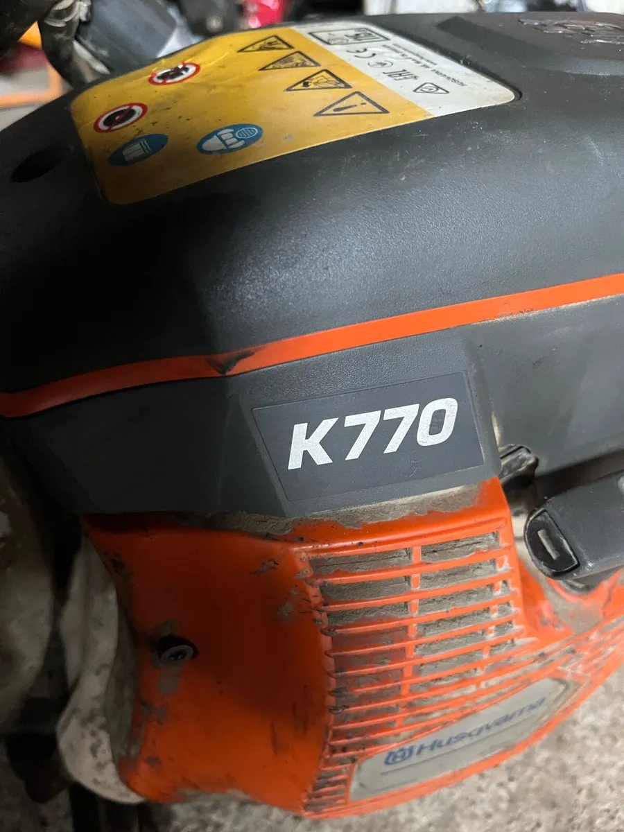 HUSQVARNA K770. 14” CONSAW - Image 4