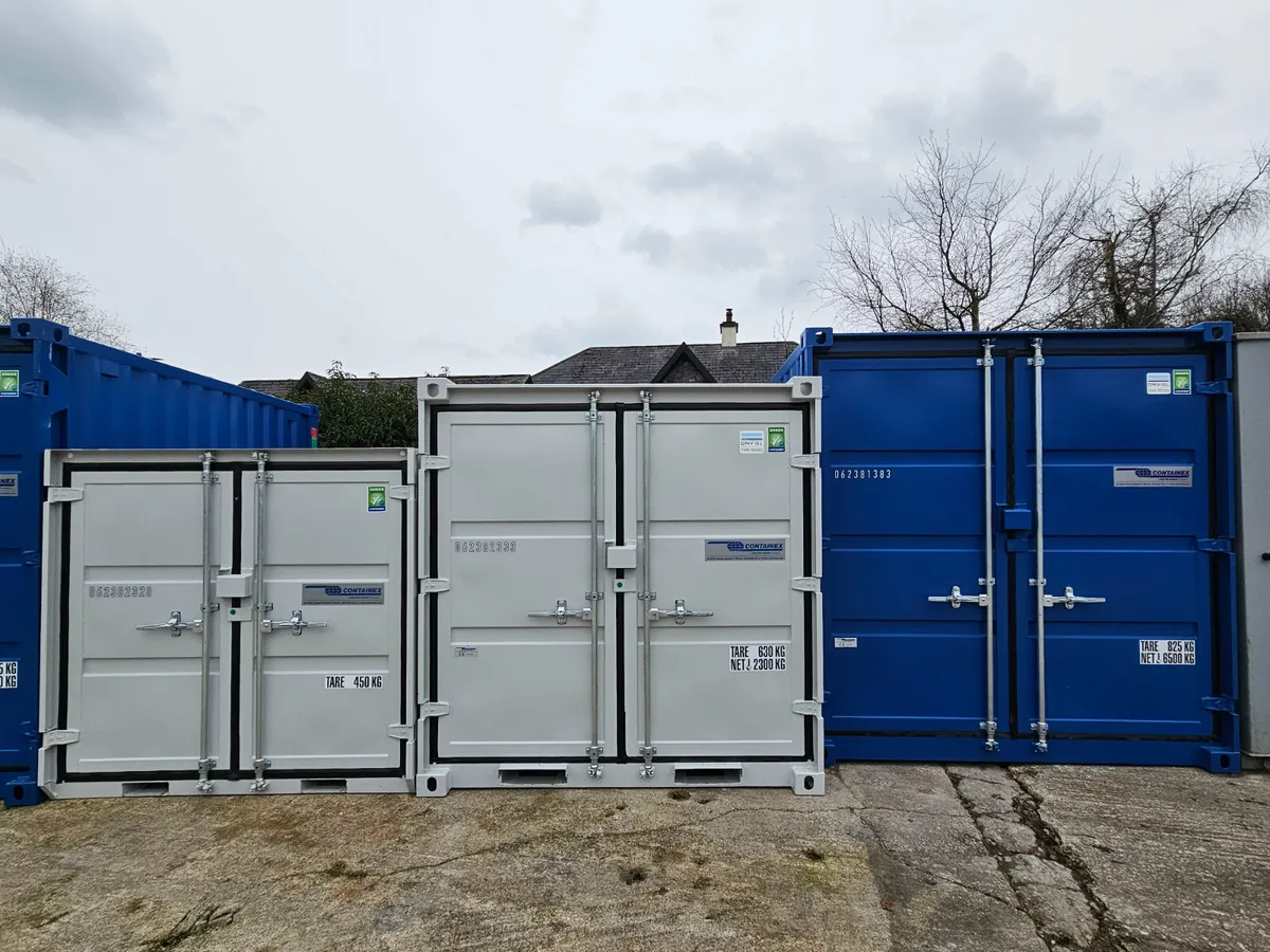 10ft 8ft 6ft Shipping Container Set - Image 1