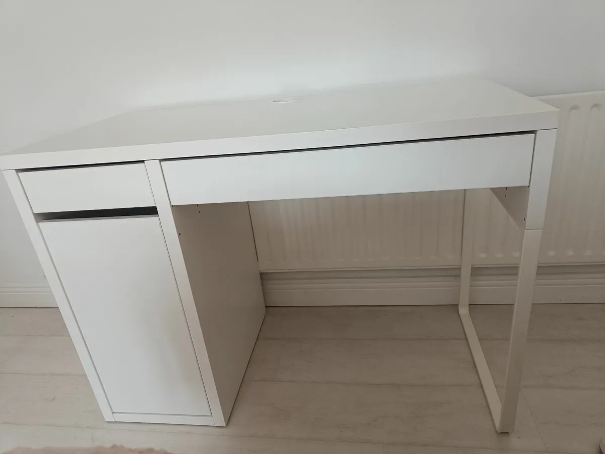 Ikea white deals desk for sale