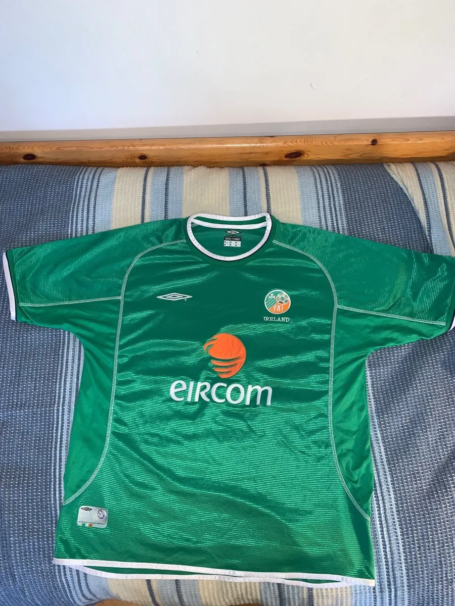 Ireland 2002 best sale world cup jersey