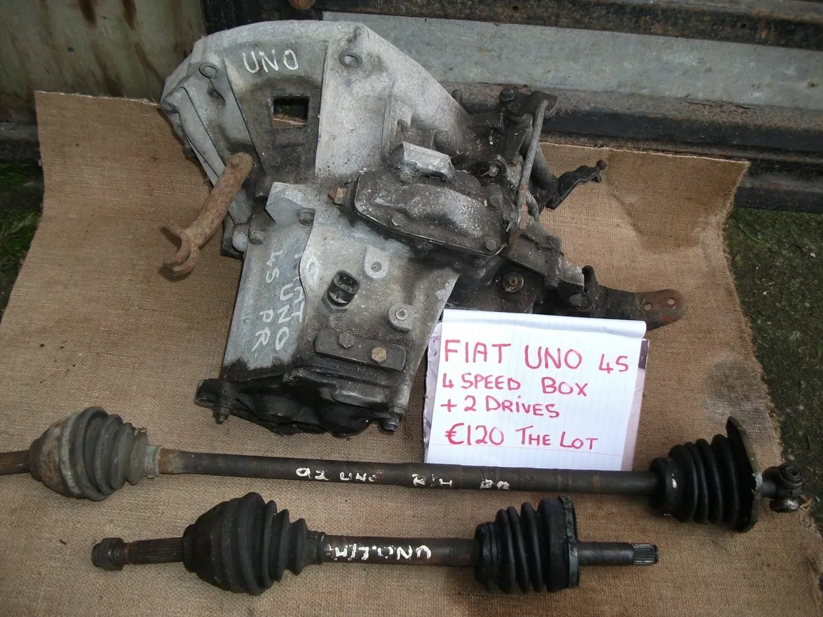 GEARBOXES  AND  PROPSHAFT / FORD  WHEELS - Image 1