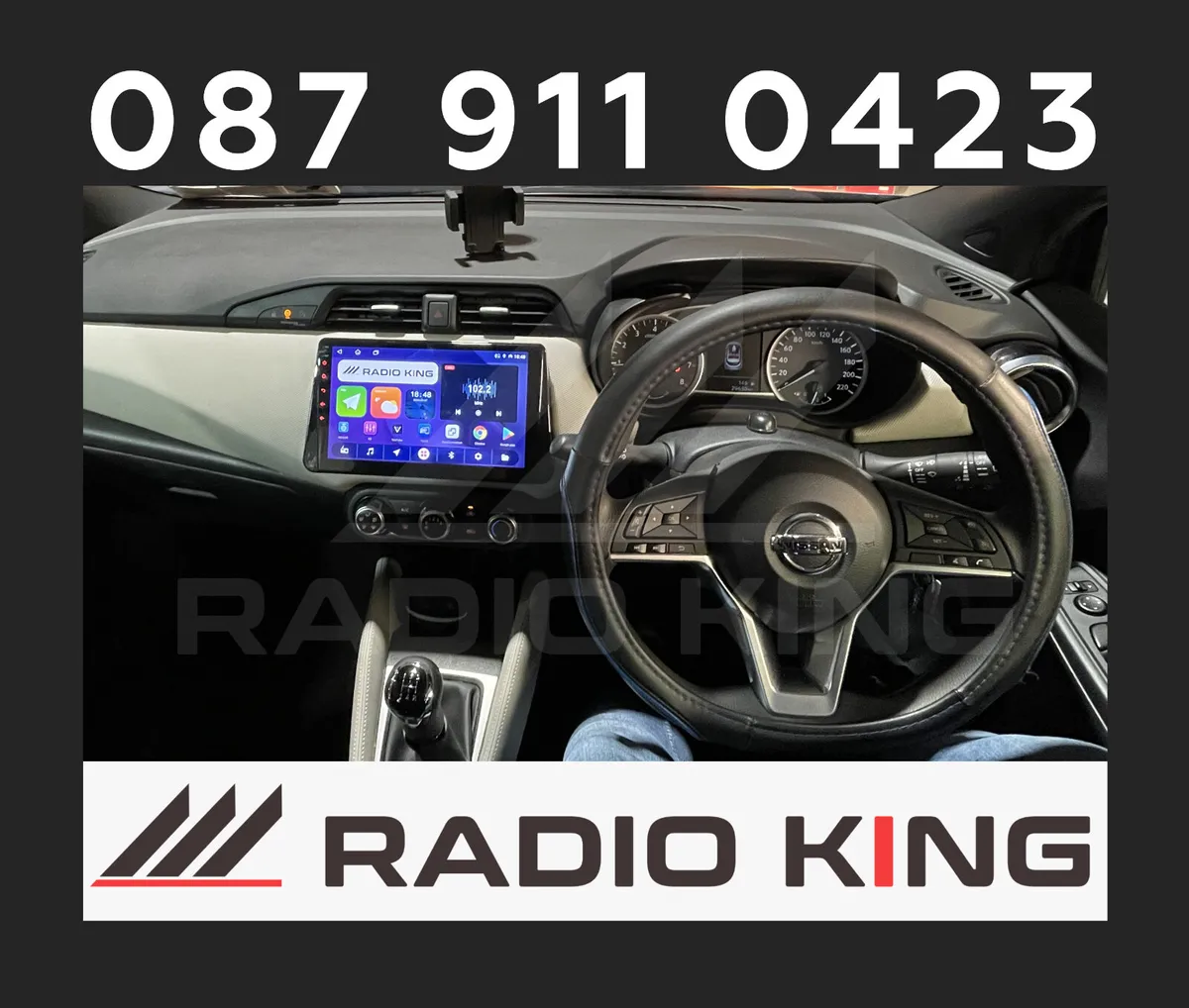 PREMIUM CARPLAY NISSAN MICRA ANDROID AUTO RADIO - Image 2