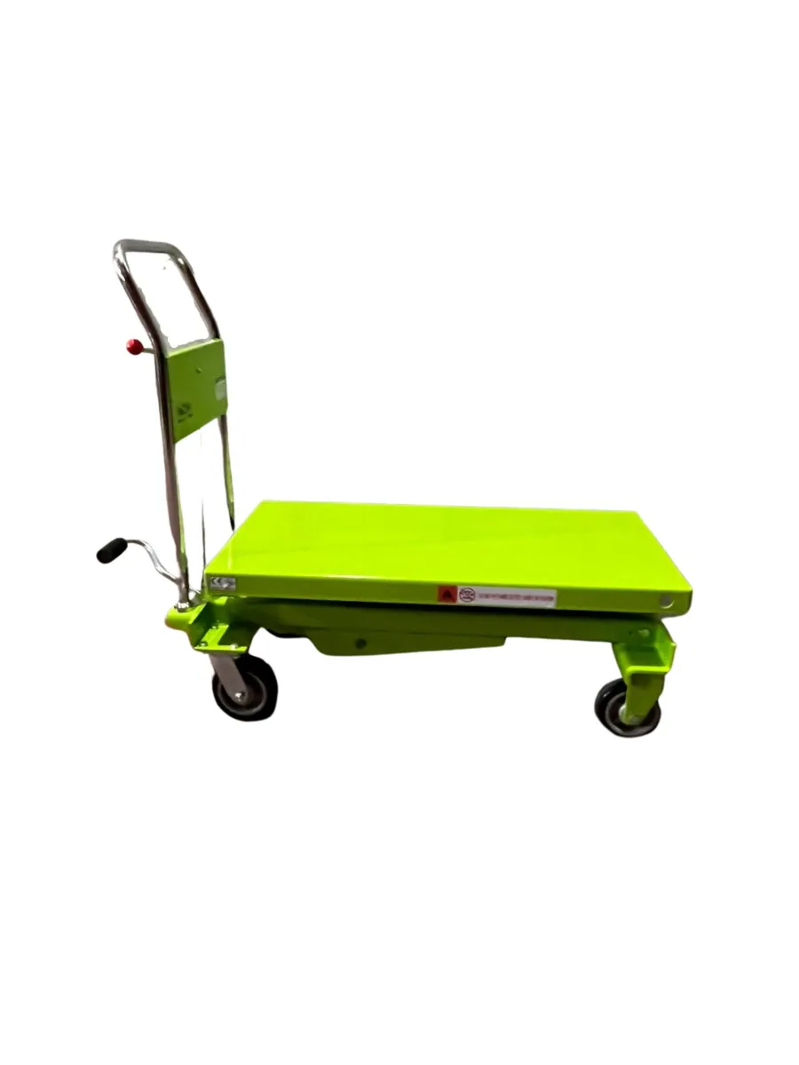 Portable Hydraulic Platform Scissor Lift Trolley - Image 3