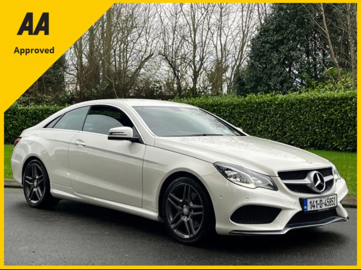 Mercedes Benz E220 COUPE AMG 2014 *LOW KLMS*