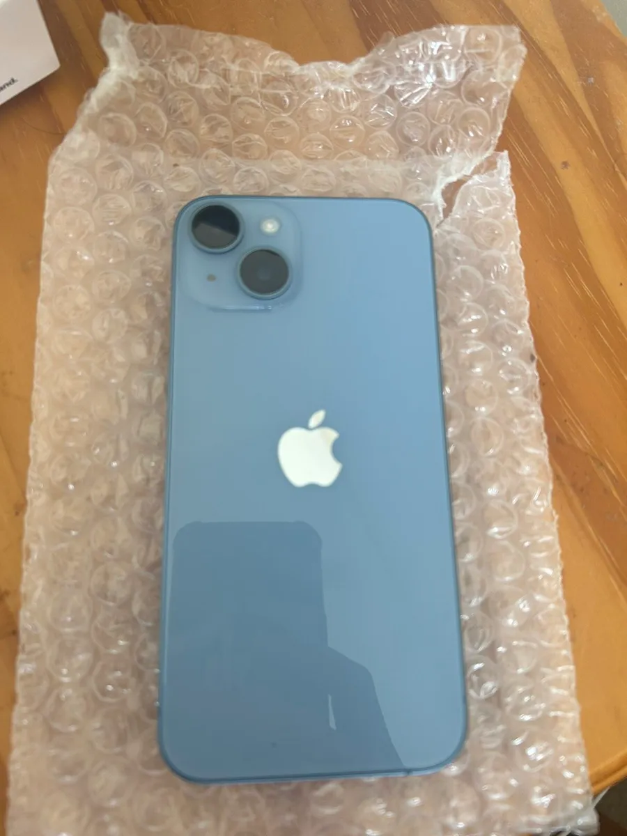 iPhone 14 blue 128gb (brand new)