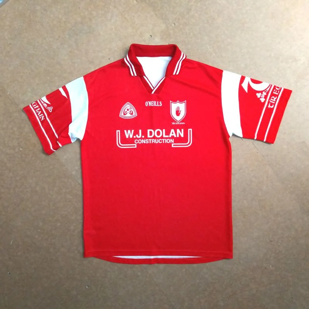 FREE POST 2001 Tyrone (XL) GAA Jersey Shirt O'Neills Gaelic Football Hurling Camogie Ulster Red Tir Eoghain Extra Large - Image 1