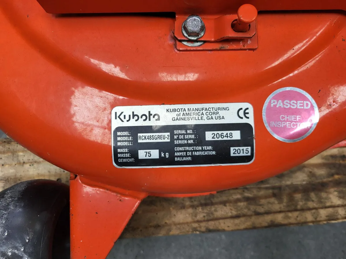 Kubota Cutting deck - Image 3