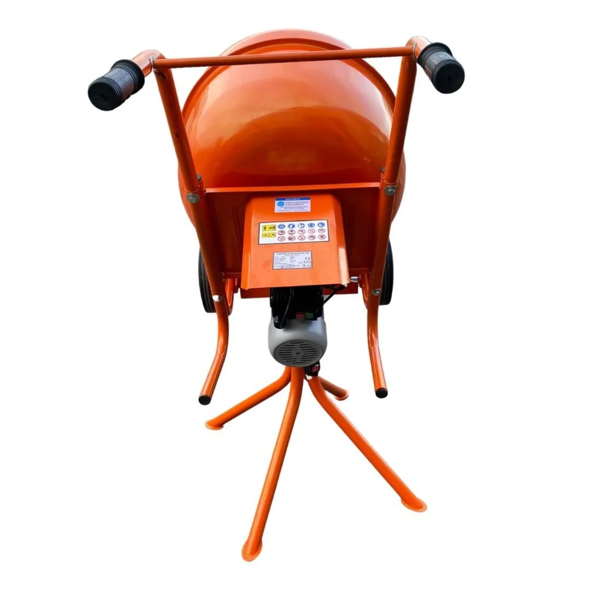 Electric Cement Mixer With Stand 240v 140l Drum - Image 4