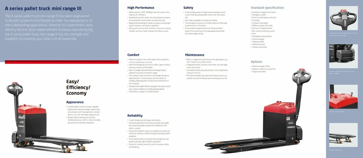 Electric Pallet Truck for sale in Co. Kildare for €2,000 on DoneDeal