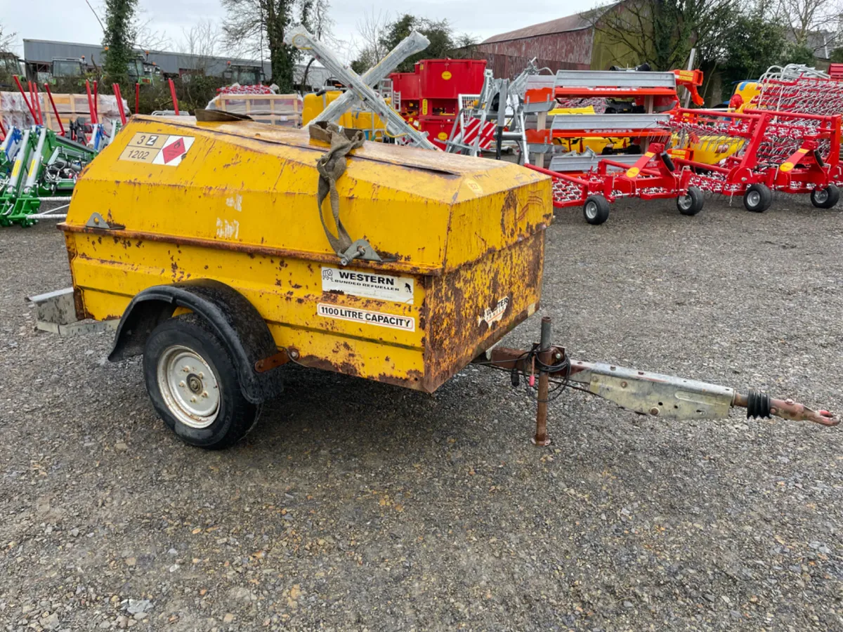 Western Bunded diesel bowser 1100litre - Image 4