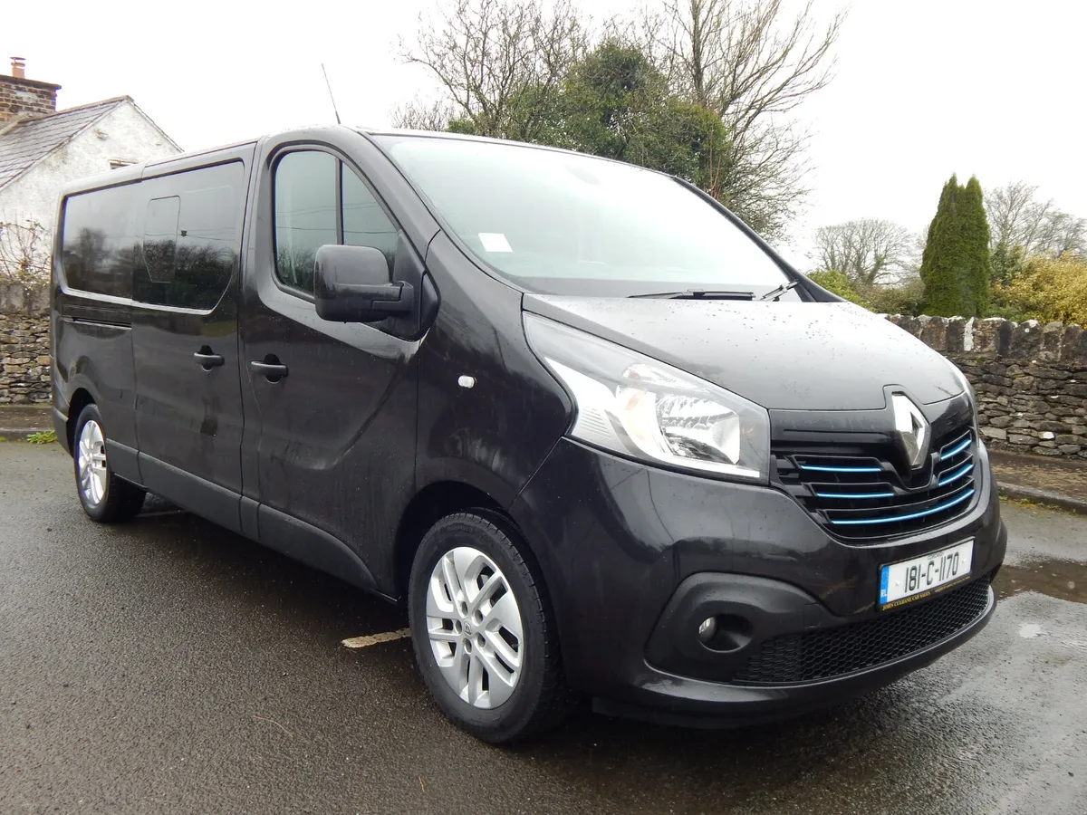 2018 Renault Trafic Sport Crew Cab CVRT 03/26 - Image 1