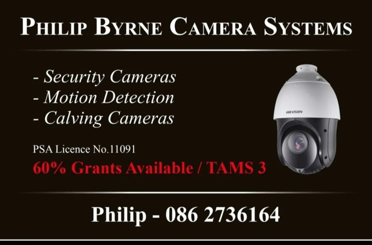 Calving & Security Cameras (installation service) - Image 1