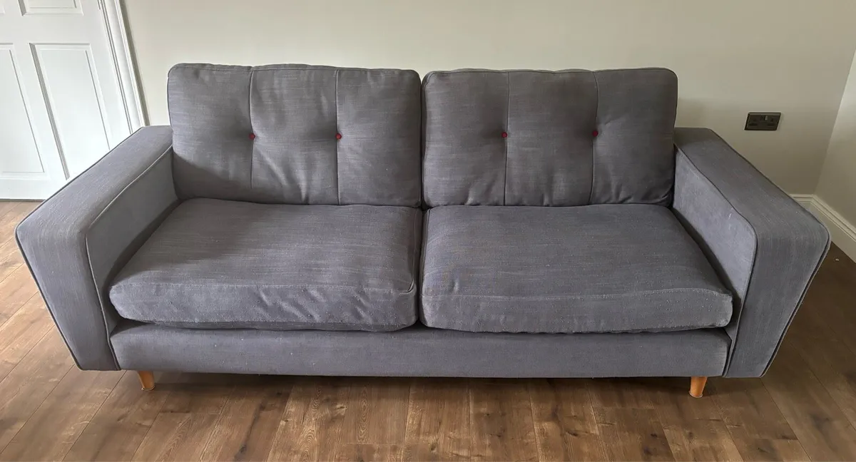 Sofa & Swivel Chair for sale in Co. Cavan for €120 on DoneDeal