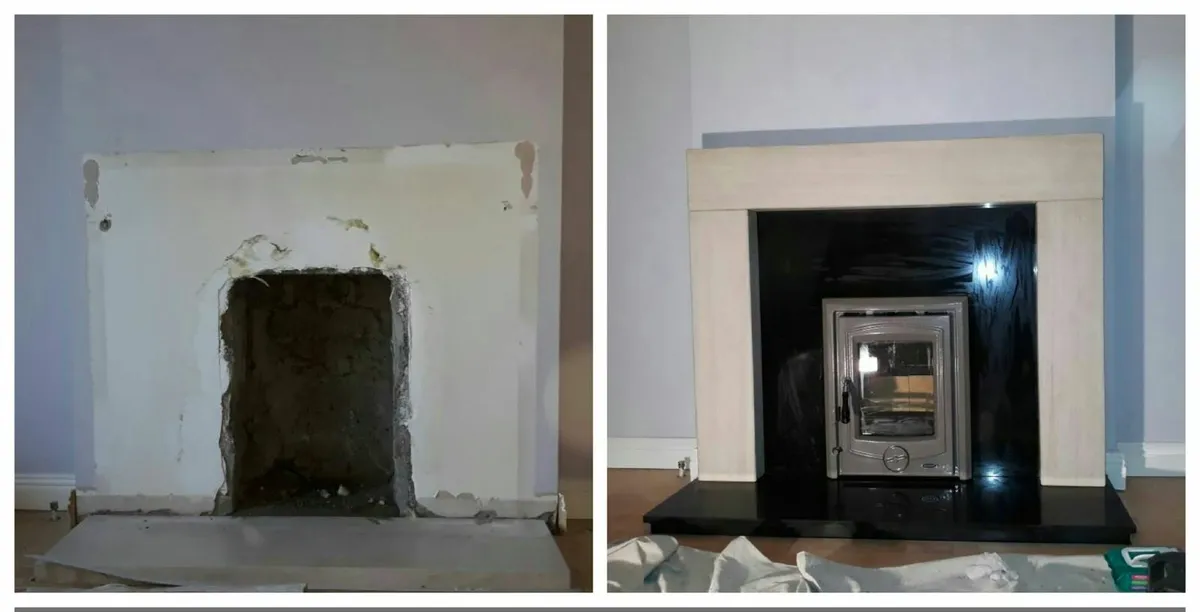 Stove and fireplace installation for sale in Co. Cork for €650 on DoneDeal