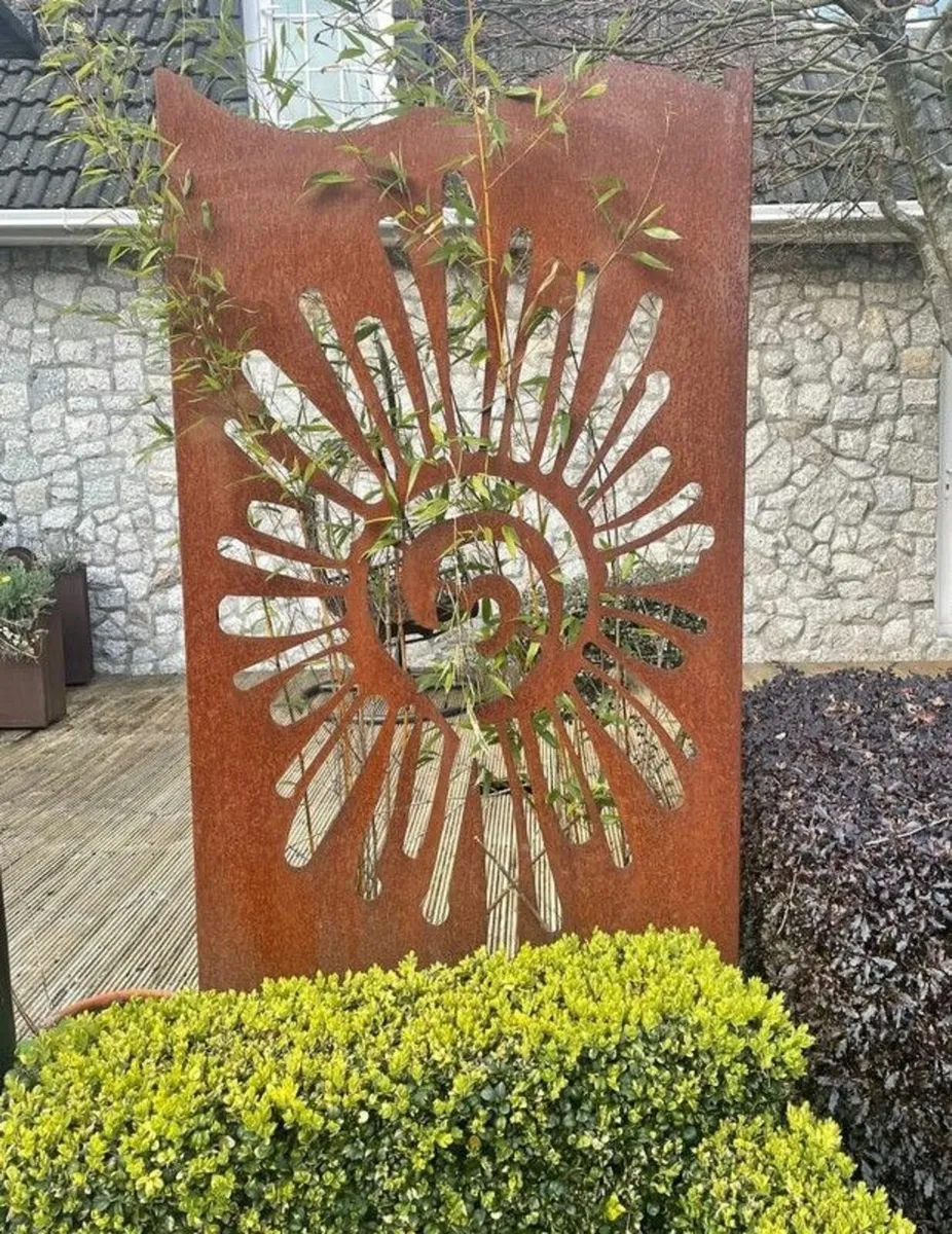 Corten Steel Bespoke Panelling and wall features. - Image 3