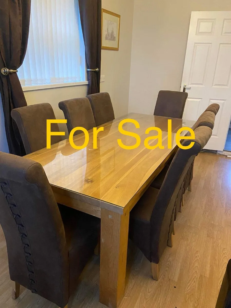 dining table and dresser for sale in Co. Donegal for €1,200 on DoneDeal