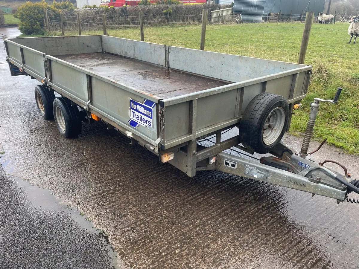 Ifor Williams 16ft x 6ft 6” Dropside trailer