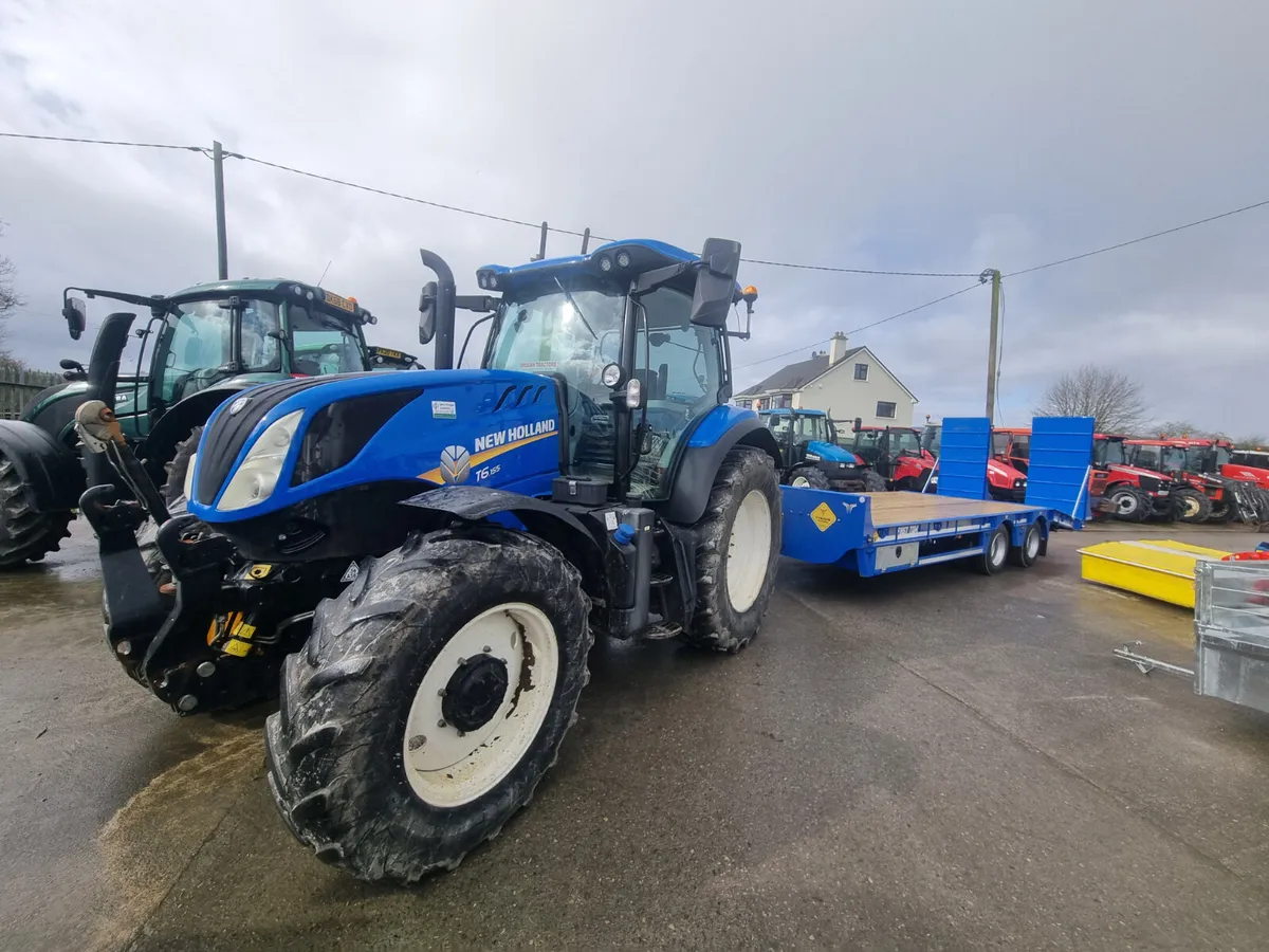 New Tyrone 21 Tonne Low Loader Blue - Image 2