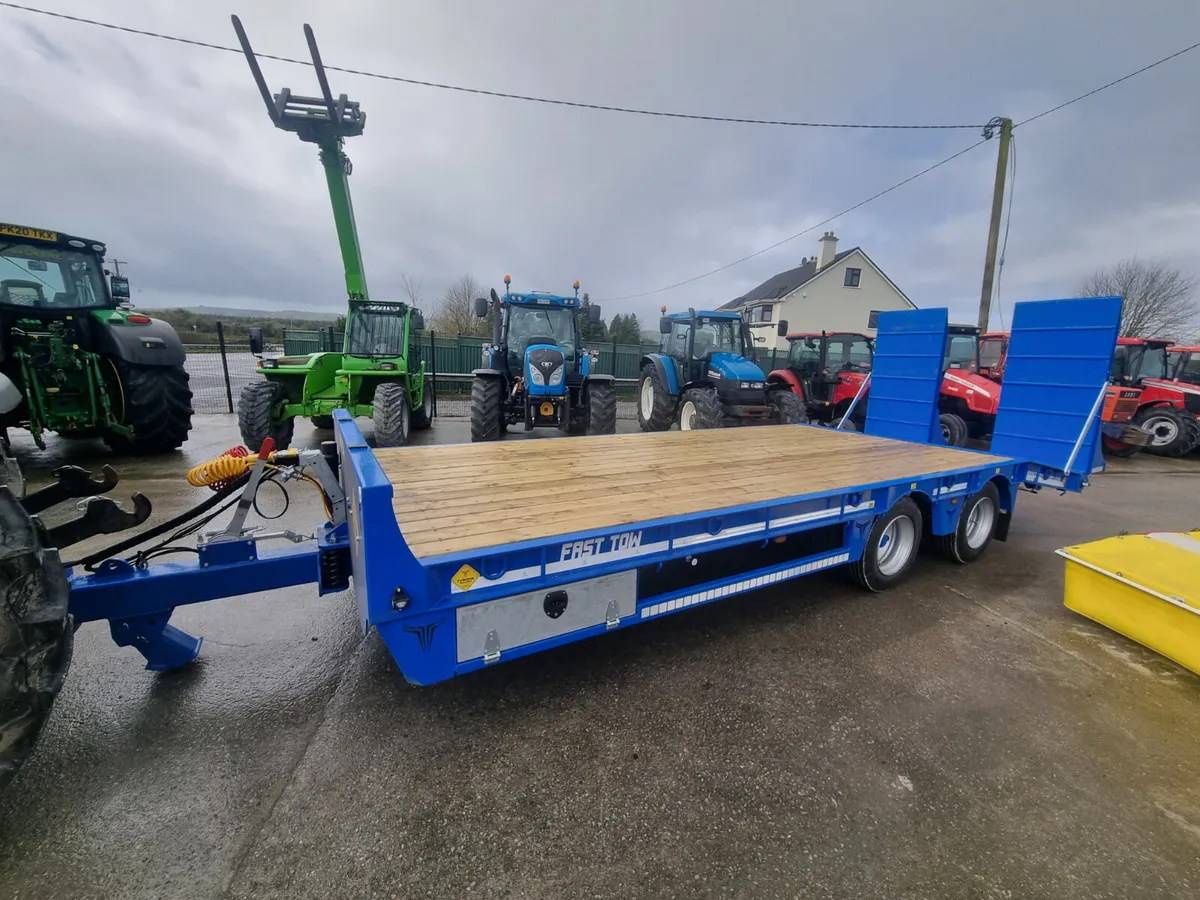 New Tyrone 21 Tonne Low Loader Blue - Image 1