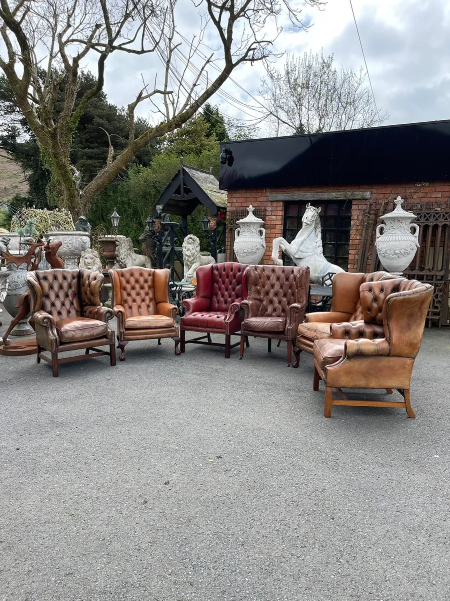 Bygone times antique chesterfield sofas chairs