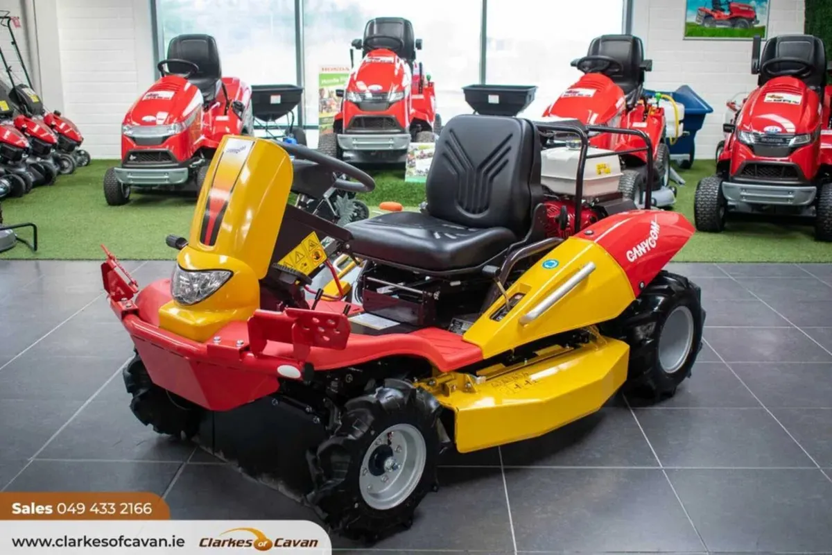 New Canycom CMX1402 Ride-on Brushcutter - Image 1