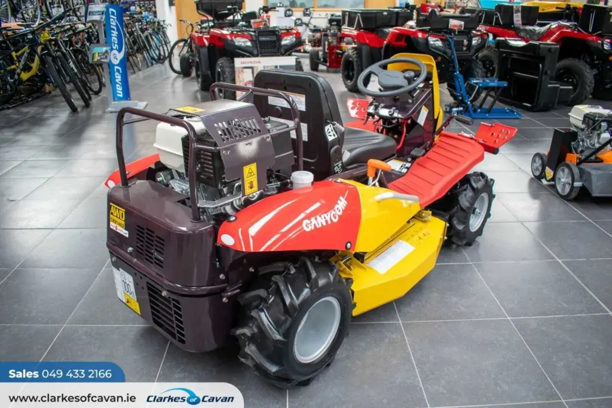 New Canycom CMX1402 Ride-on Brushcutter - Image 2