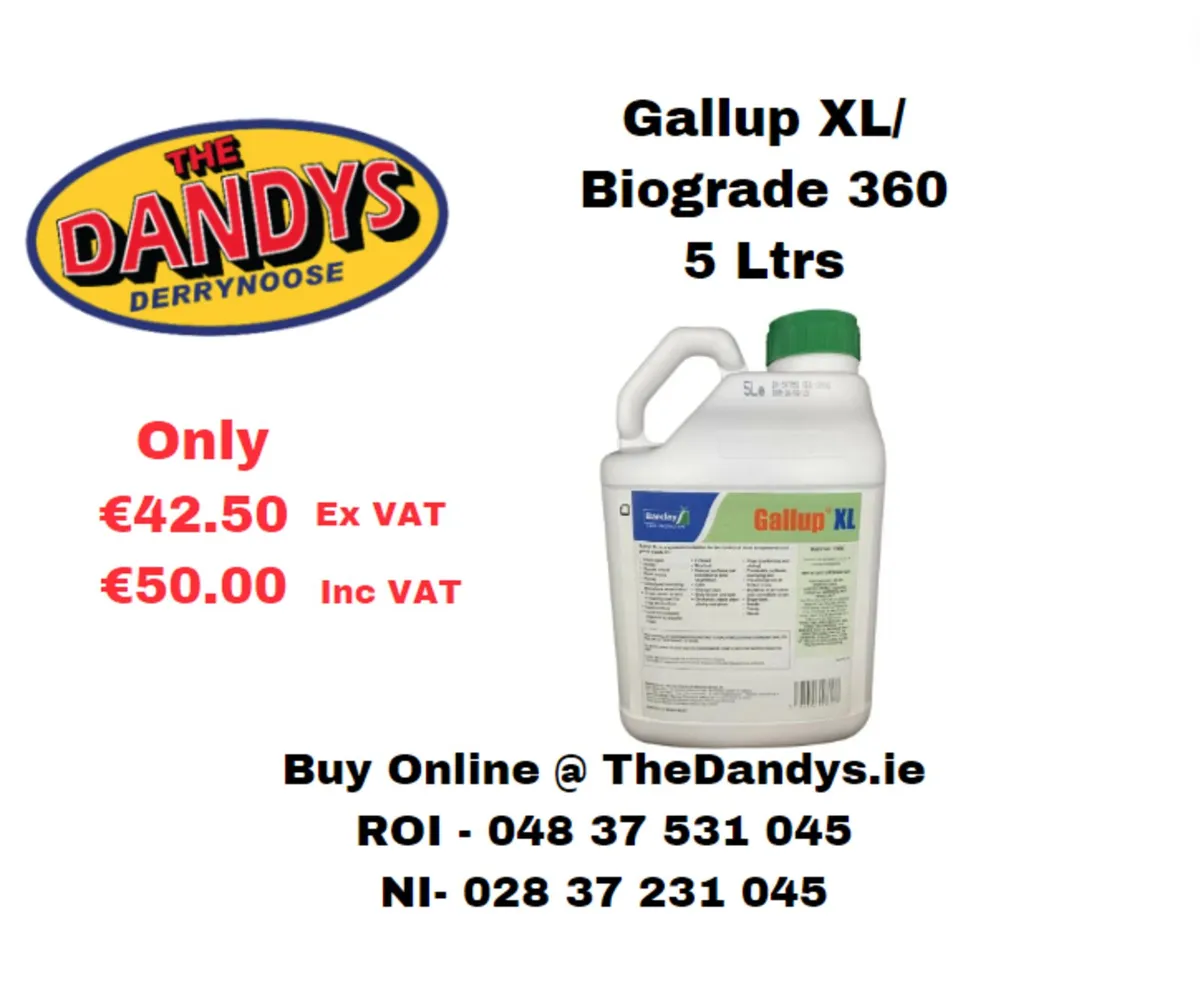 Gallup XL - Weed Killer - Agri Sprays - Image 1