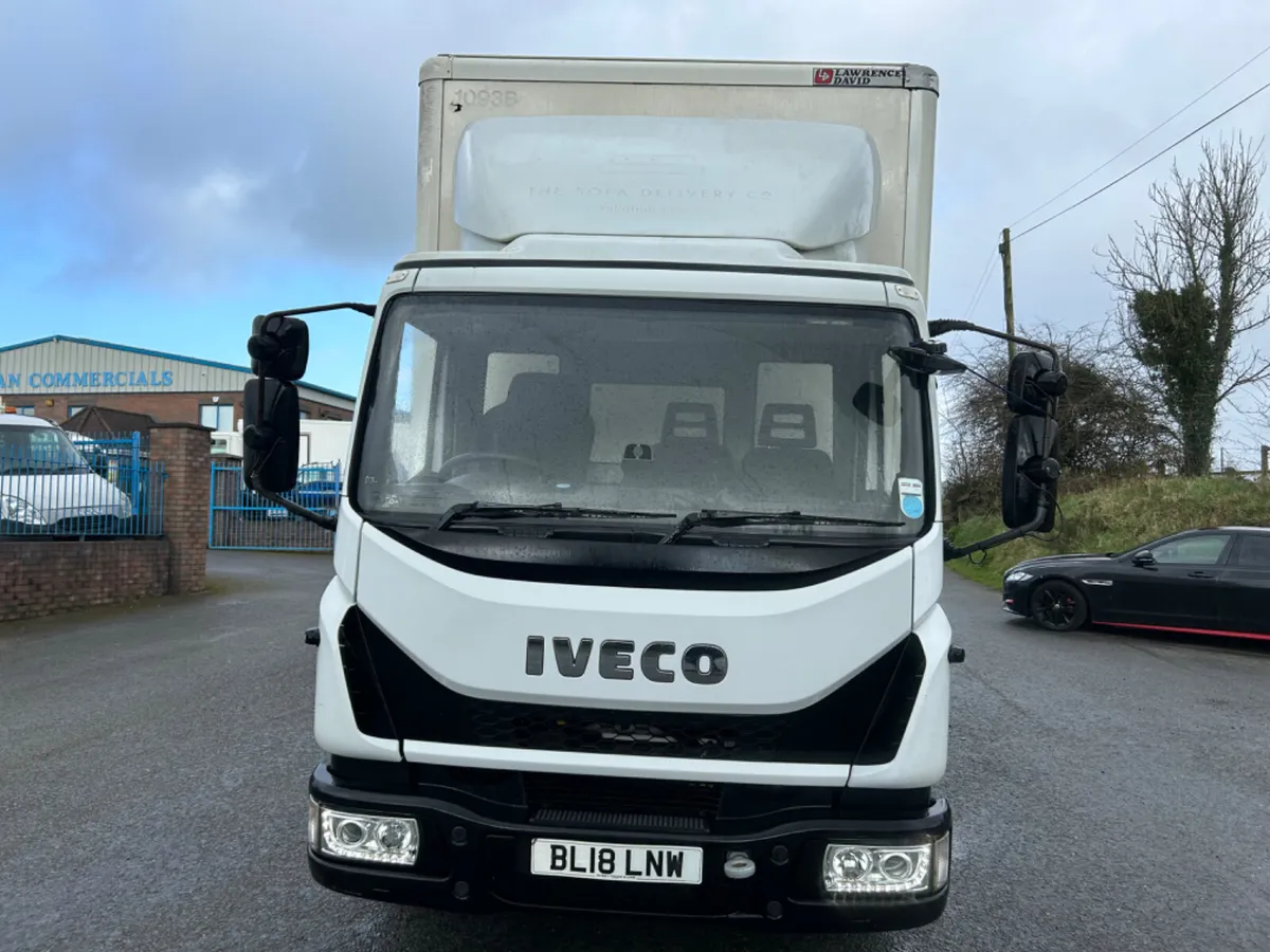 2018 iveco 75e16 7.5 ton 24ft furniture box - Image 2