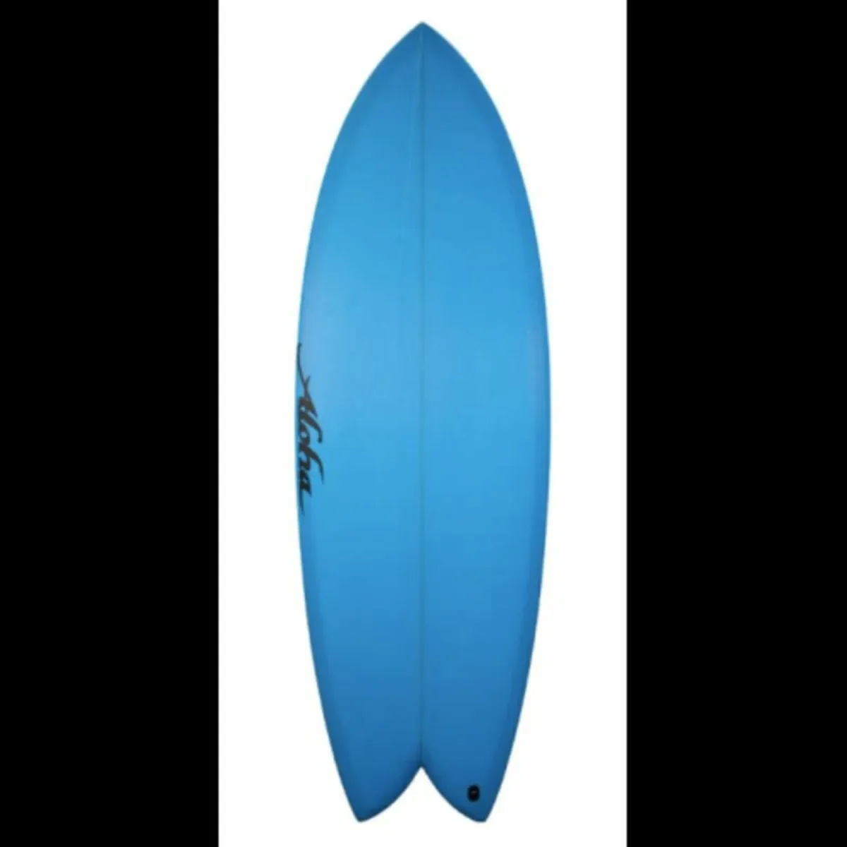 Aloha Surfboards 5'6 Twin Keel PU Fish FCS II Blue