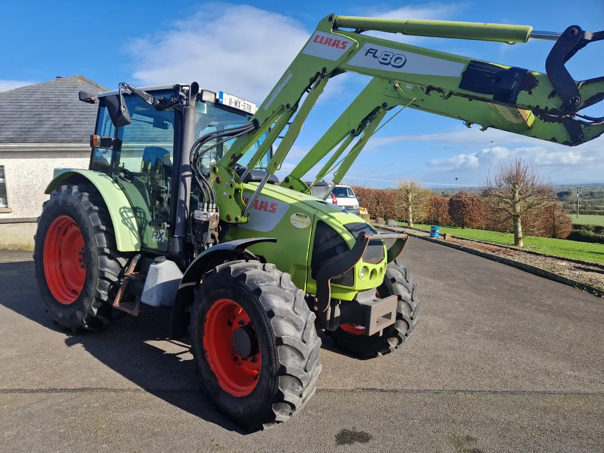CLAAS 456RX AND LOADER