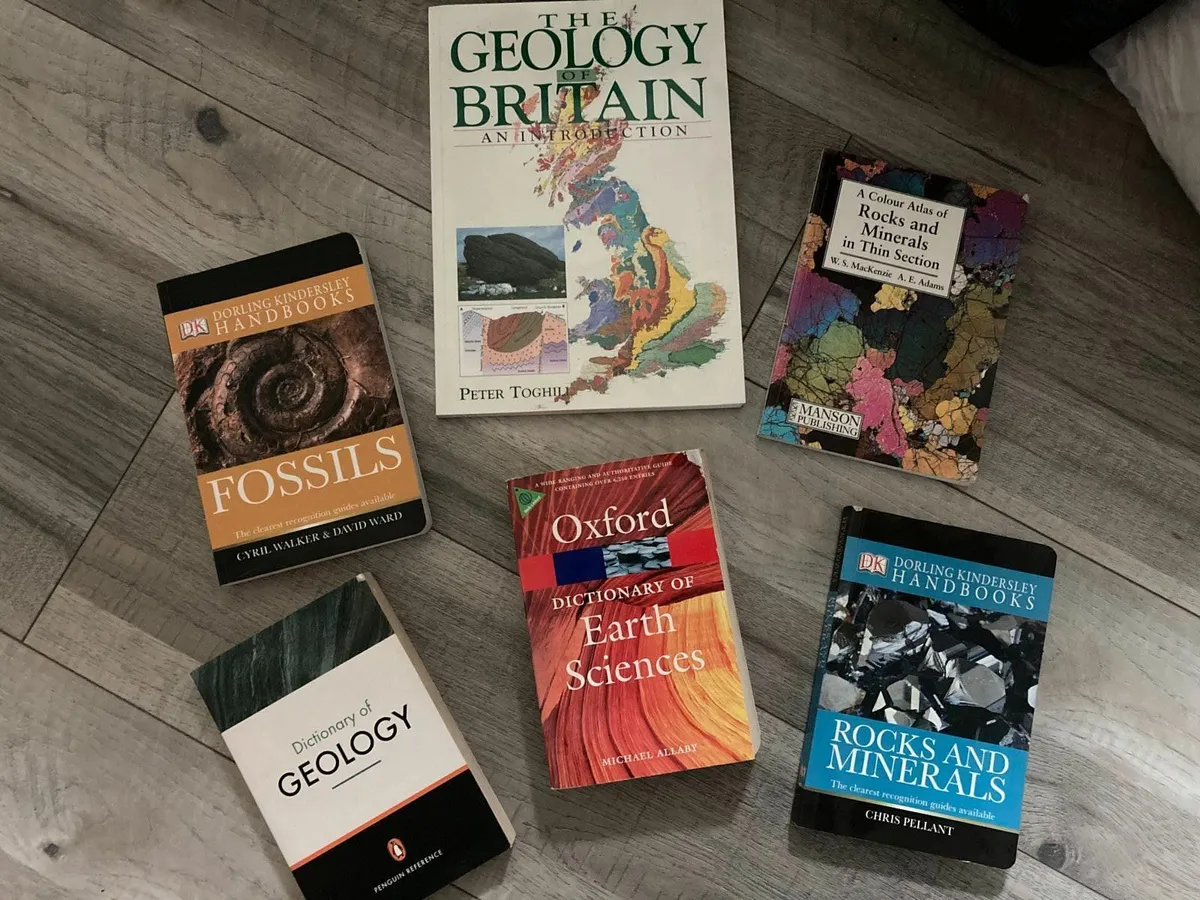 Geology Set, MoH hardness set + Geology Books