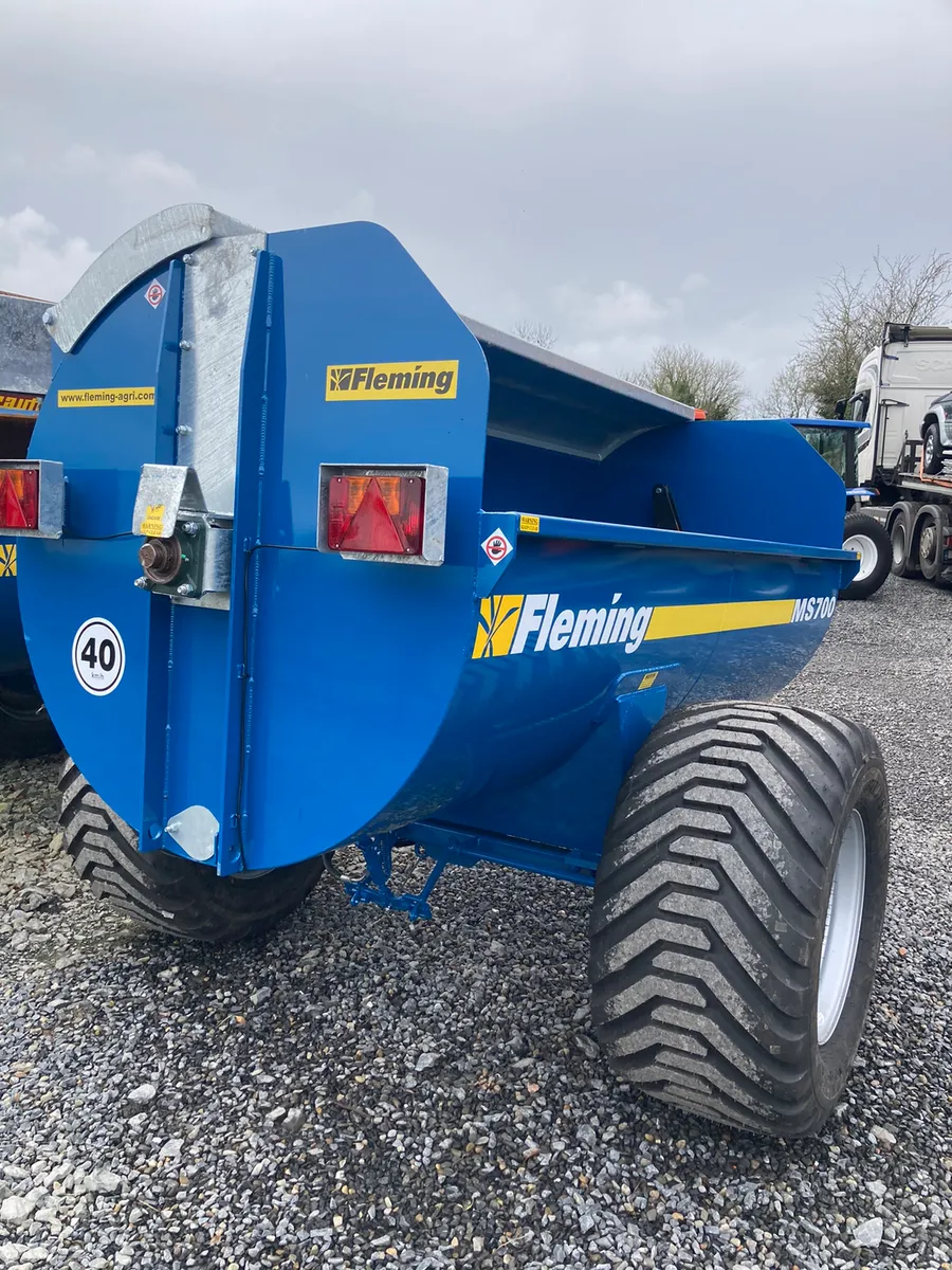 New Fleming muckspreader