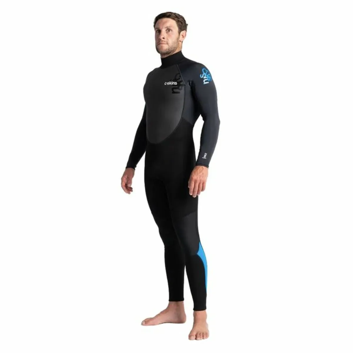 C-Skins Element 3:2 Men Wetsuit Steamer Back Zip - Image 1