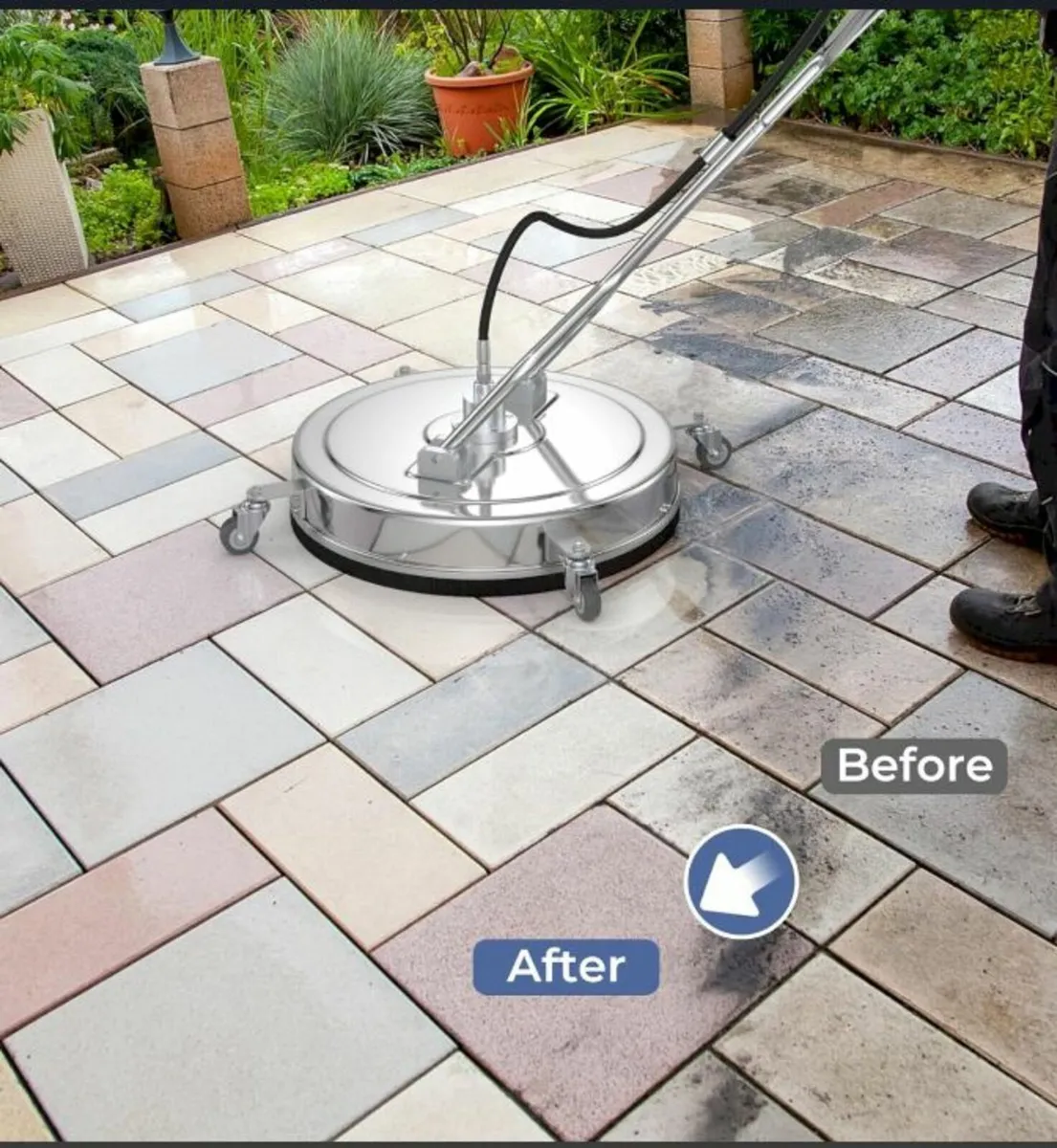 Ground Surface Cleaner Driveway Paths Paving Slabs for sale in Co