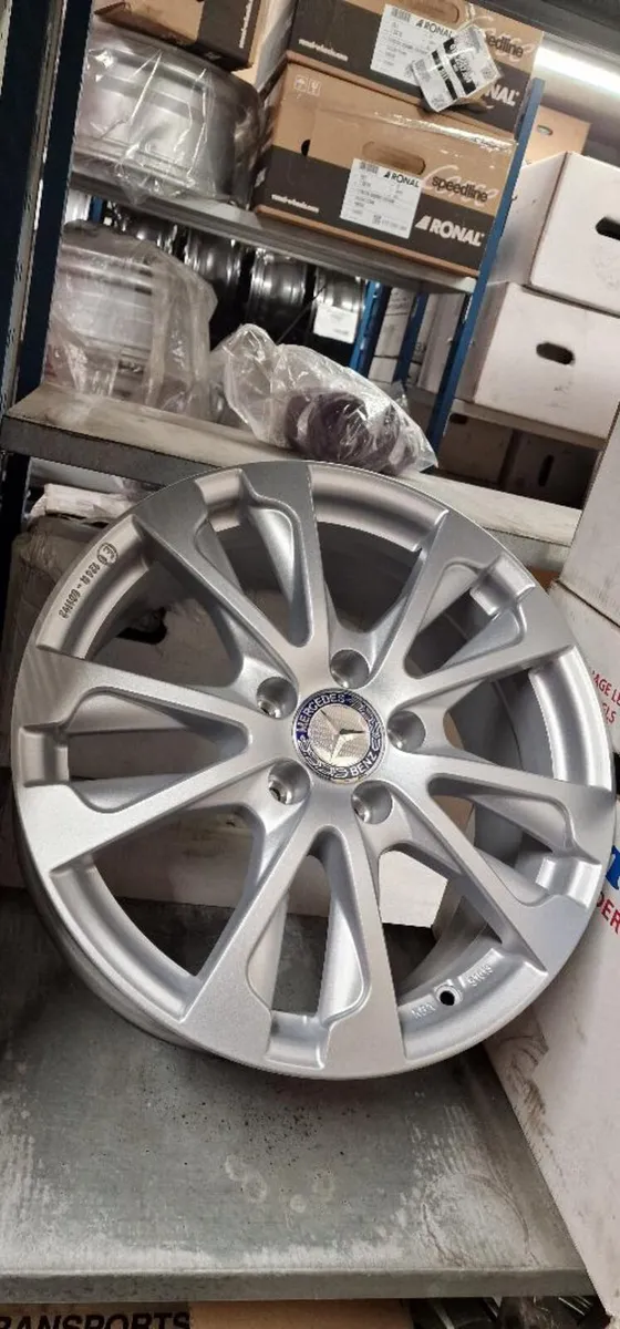 new 17'' Merc replacement wheels - Image 1