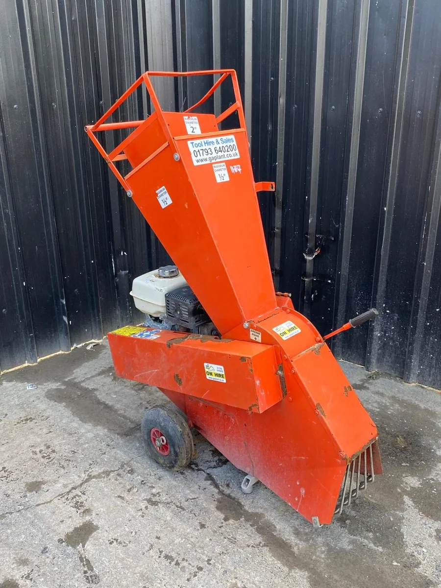 Choice of 5 Petrol Wood Chippers - Image 1